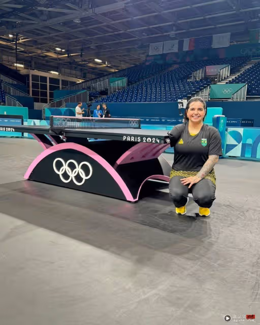 奧運2024 | 少一隻手臂也能打!巴西女桌球選手 上陣奧運與殘奧會!