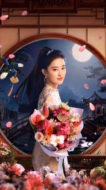 劉亦菲新中式穿搭火了!溫婉優雅,盡顯文靜美