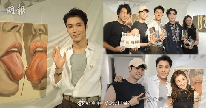 TVB力捧小生開畫展!金牌女主持語出驚人願全L上陣