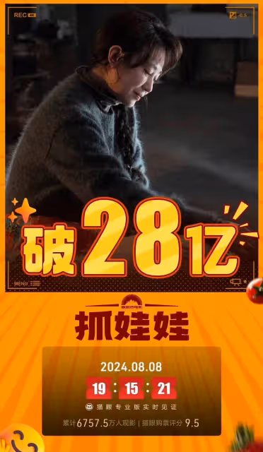 《抓娃娃》24天票房破28億:沈騰馬麗組合,票房奇蹟還是實力使然?