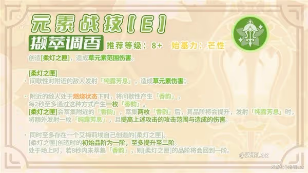 《原神》4.8艾梅莉埃培養與技能機制解析