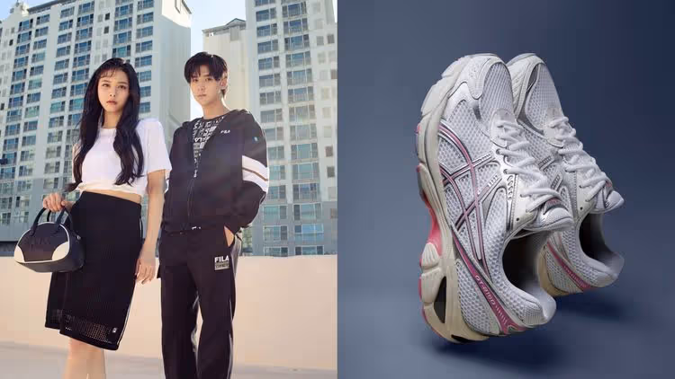 FILA備好約會穿搭度七夕　ASICS跑鞋披櫻花粉、碧玉綠更浪漫