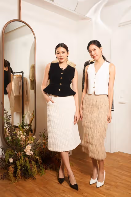 羊絨品牌CRUSH玩轉針織　浮雕蝴蝶、丹寧斜紋讓人好心動