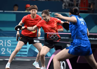 國乒奪得奧運女團五連冠