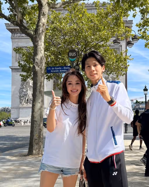 巴黎搭Uber捕獲林郁婷！林千又衝下車喊Taiwan No.1