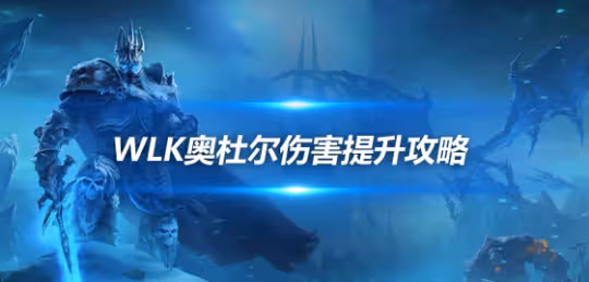 WLK懷舊服奧杜爾有效傷害 新人如何達到70%分金線
