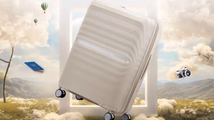 Samsonite絕美「水漾箱」登場　輕量可擴充設計還呼應綠時尚