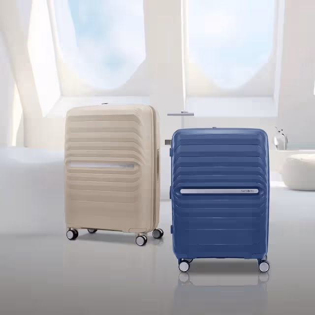 Samsonite絕美「水漾箱」登場　輕量可擴充設計還呼應綠時尚