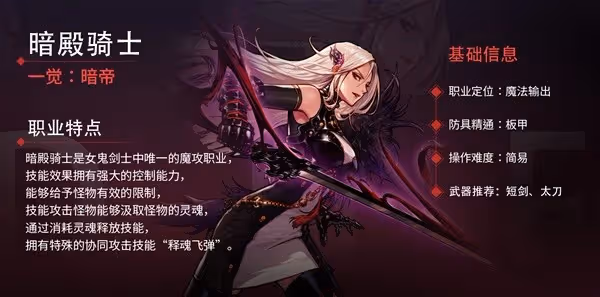 《DNF手游》女鬼劍各職業介紹