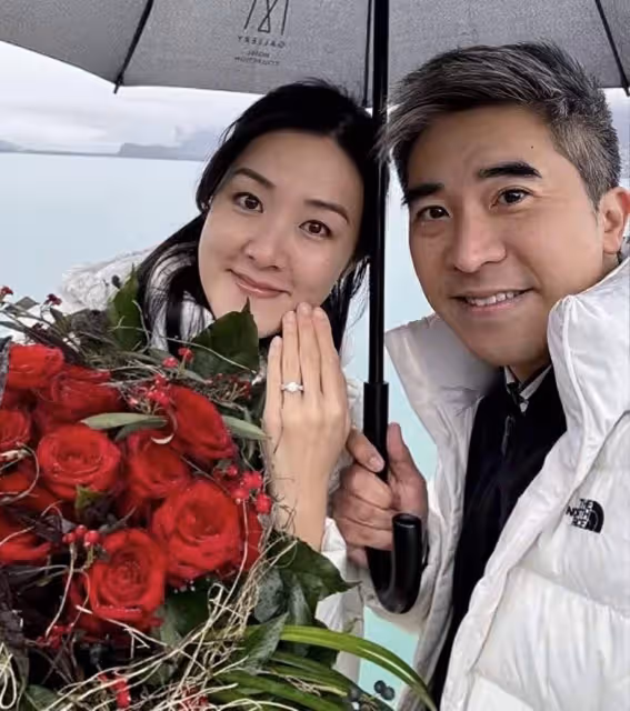 香港女星當第三者成功上位,獲男友浪漫求婚,宣布即將結婚