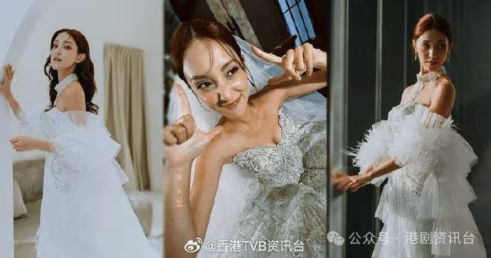陳凱琳披婚紗賀結婚6周年!鄭嘉穎「投訴」:做咩唔預埋我