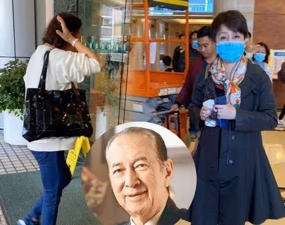 露餡啦!賭王何鴻燊探視現場偏愛四太梁安琪,三太陳婉珍一臉緊張隨意打扮