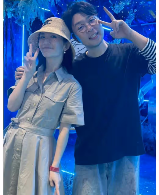 杜海濤沈夢辰現身張傑演唱會,並曬出「偶遇」謝娜合照