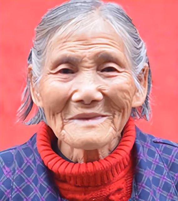 24歲小伙和85歲老太太,相差61歲「婚紗照」,背後故事讓人淚目