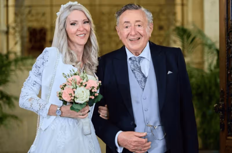 91歲億萬富豪驟逝,與第6任演員妻子結婚才2個月,有4個子女
