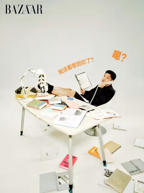 「大忙人」賈冰拍時尚雜誌寫真 「你什麼檔次跟我上一本雜誌」