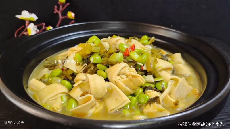 鮮毛豆和它絕配,一碗都是高蛋白!天熱沒食慾來一鍋,好吃的沒話說、超解饞