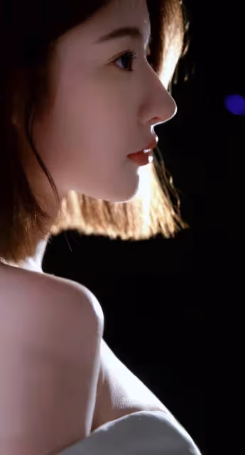 黃一鳴獨自拍婚紗照,狀態絕佳引熱議:短髮抹胸裙,美得不可方物!
