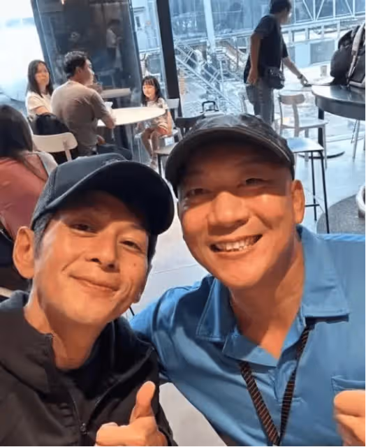 TVB前男星被偶遇,曾做輔警、當保鏢護送韓星崔始源,創立武術體系南螳螂