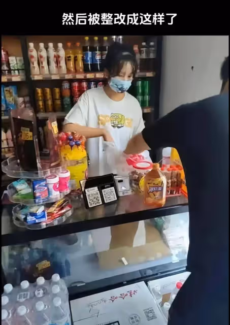 杭州性感老闆娘傷心大哭,有人上門欺負她,還動手打人,報警處理