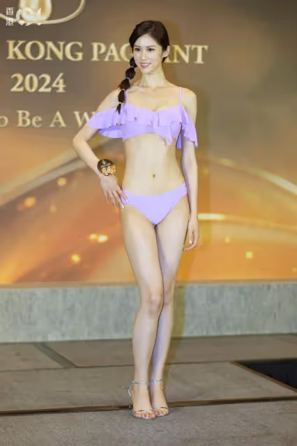 港姐2024!178cm佳麗想與曾志偉拍戲!翻版蔡潔承認有些角度相似