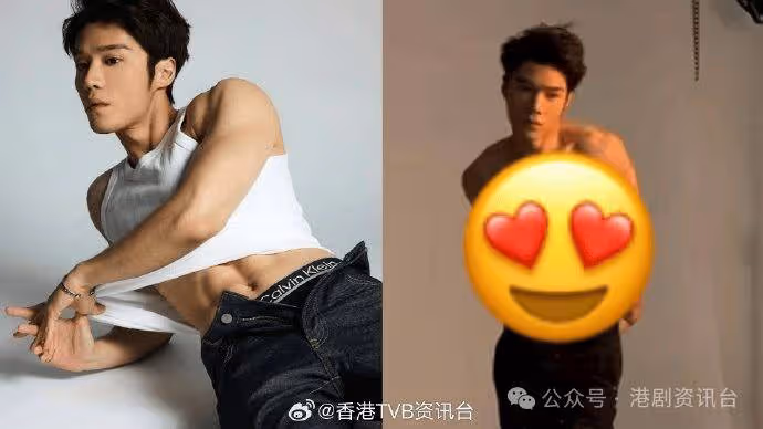 TVB小生代言CK大秀身材!網民大讚不虧是最火男星