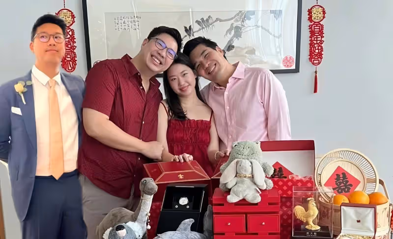 恭喜!香港豪門千金在巴厘島大婚,嫁普通人自曝婚紗是租的