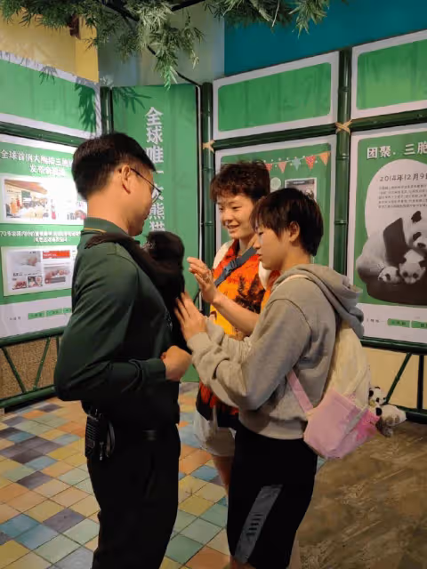 巴黎歸來放鬆心情,全紅嬋陳藝文長隆動物園遊記:與萌寵共舞,樂在其中