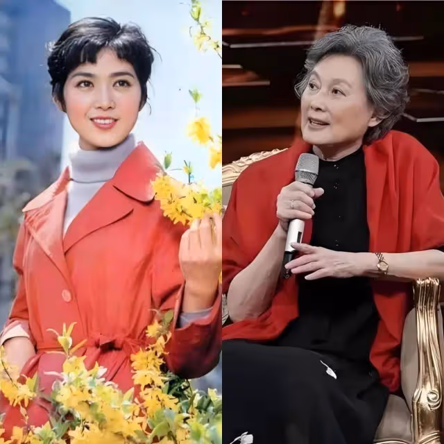 美貌不輸秦怡!87歲的向梅滿頭白髮穿衣端莊,到老都還是那麼迷人