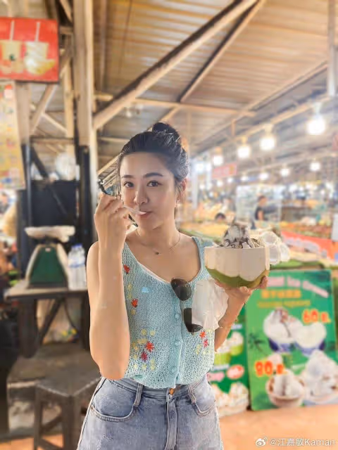 TVB甜美女神江嘉敏曬近況!分享婚紗照疑好事近,三寸事業線吸睛