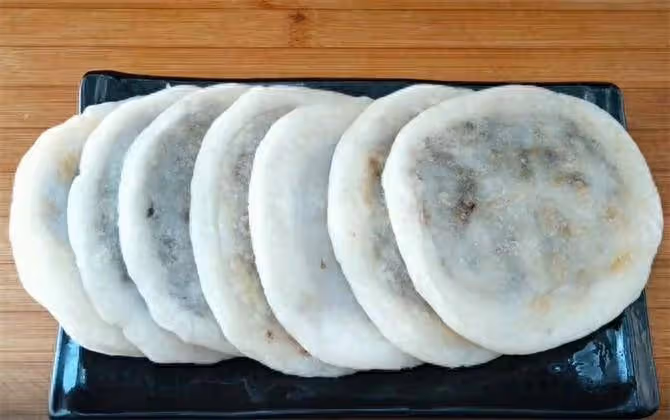 糯米豆沙餅,不發麵不揉面,手不沾面,10分鐘做好,超級簡單快速