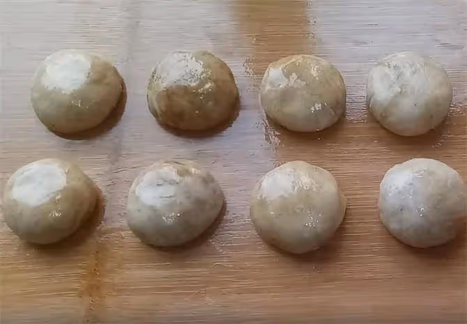 一斤面，半碗芝麻醬，不用烤箱，不發麵，最簡單方法，做麻醬酥餅