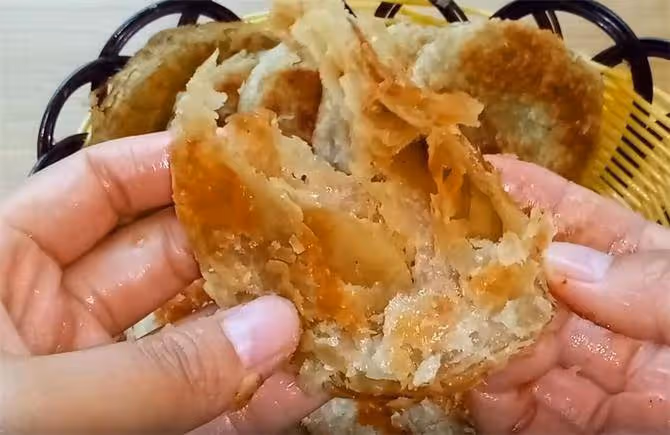 一斤面,半碗芝麻醬,不用烤箱,不發麵,最簡單方法,做麻醬酥餅