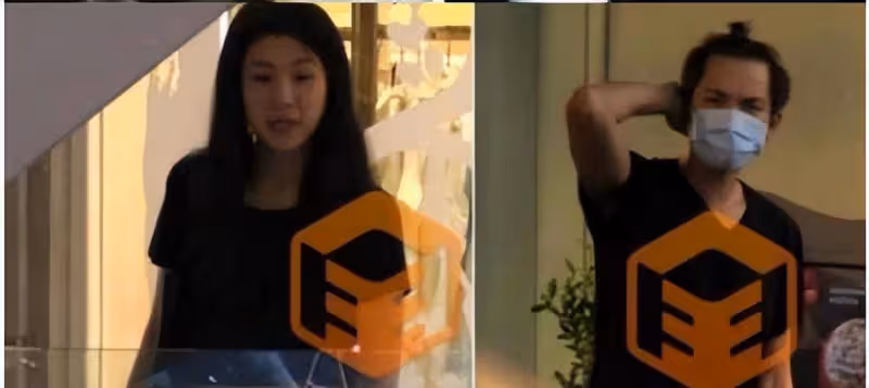 49歲鍾漢良疑攜隱婚妻子聚餐,穿情侶裝一同回酒店,女方正臉曝光