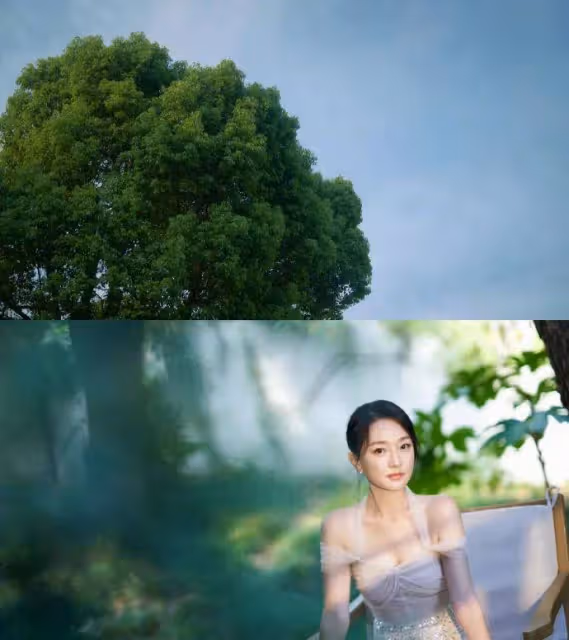 50歲周迅曬靚麗寫真露出事業線！膚白貌美性感撩人