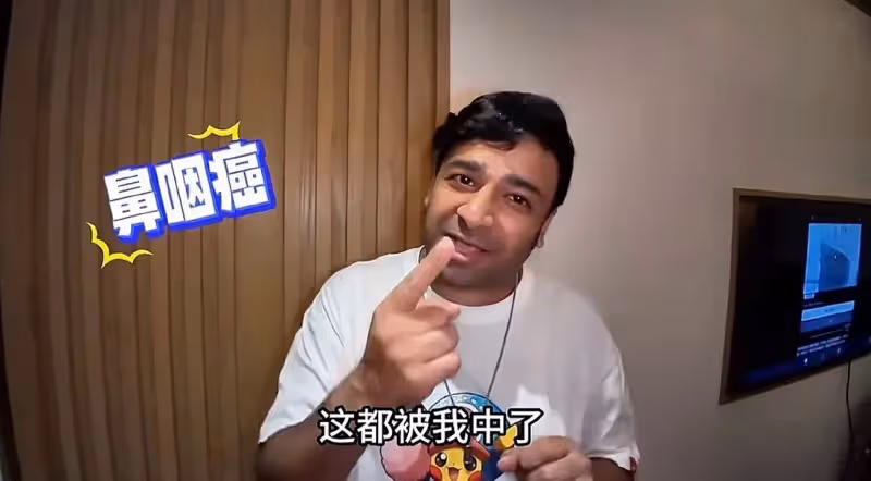 TVB印度裔男星患鼻咽癌,婚內出軌家暴妻子,陷經濟困難做洗碗工