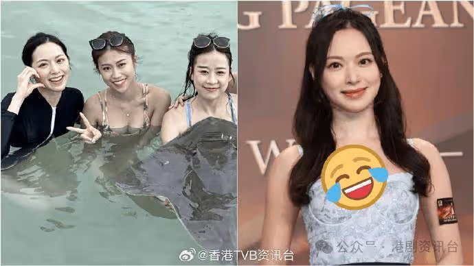 馮盈盈低胸裙滲小性感!為外景著潛水衣包到實解畫