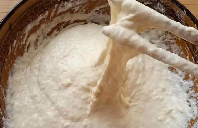 不擀麵,不揉面,筷子攪一攪,5分鐘烙出一大張餅,解決全家早餐