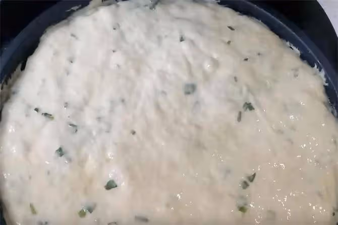 不擀麵,不揉面,筷子攪一攪,5分鐘烙出一大張餅,解決全家早餐