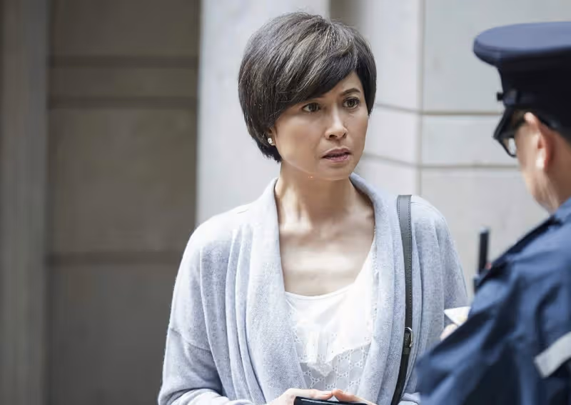 知名港星邵美琪回巢TVB拍劇,淪為配角成女N號,給新生代演員做配
