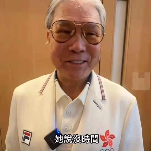 霍震霆談兒媳婦郭晶晶當裁判長一臉驕傲,兒媳婦太忙沒空見自己
