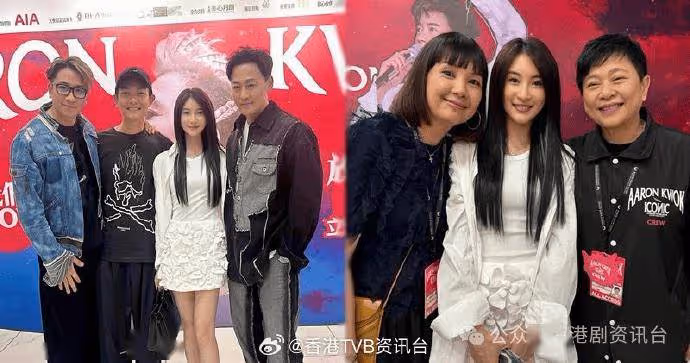 孖林峯吳卓羲睇郭富城演唱會 林夏薇興奮跟偶像城城自拍