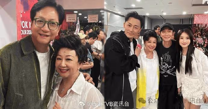 孖林峯吳卓羲睇郭富城演唱會 林夏薇興奮跟偶像城城自拍