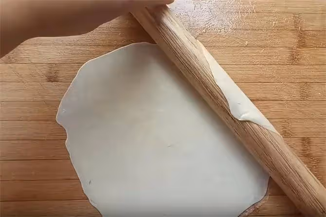 為什麼你做的春餅,又硬又厚沒有筋道,試試這樣做,柔軟彈力十足