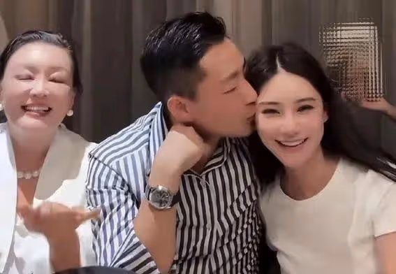 張蘭喜當奶奶!馬筱梅從小三到孕媽,汪小菲的甜蜜親吻藏不住