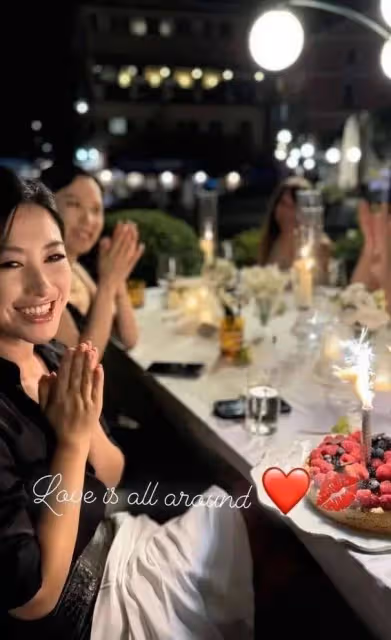 朱珠40歲生日趴曝光!素顏醉酒、義大利性感照,她的人生贏家秘訣是…