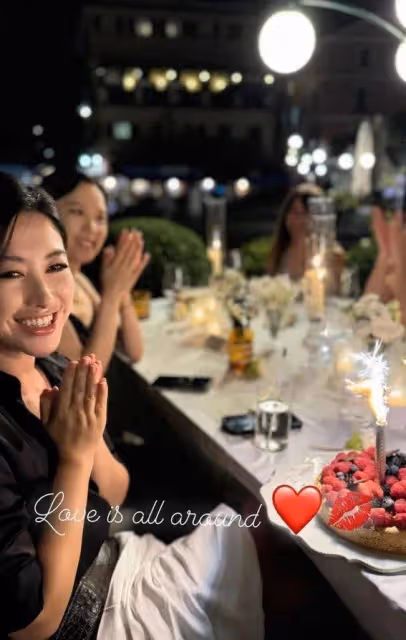 朱珠40歲生日趴曝光!素顏醉酒、義大利性感照,她的人生贏家秘訣是…