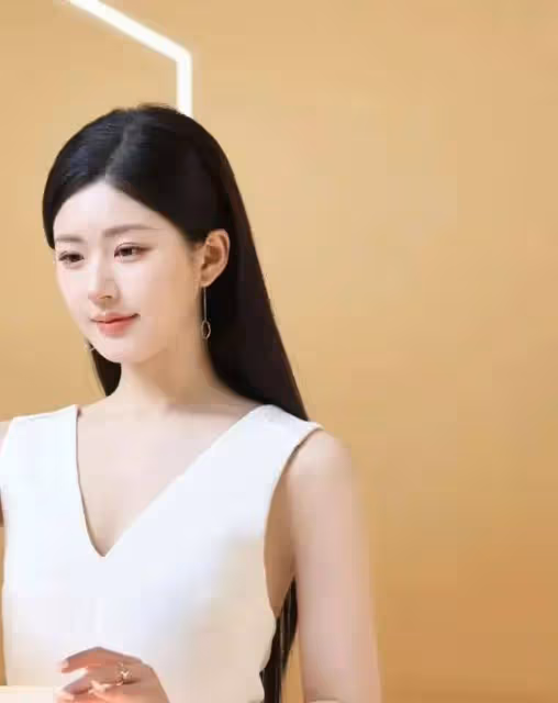 趙露思驚艷蛻變!白弔帶直發造型引爆網絡,網友:這哪是人間美女?