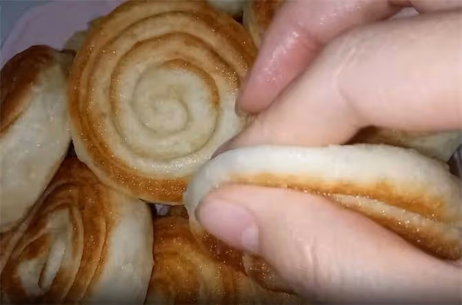 有麵粉就能做的盤陽餅,詳細步驟教給你,一圈一圈好吃又好玩