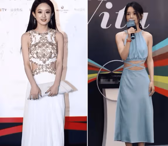 趙麗穎的副乳,楊冪的扁屁股,鞠婧禕的腿,女明星的身材也很真實!